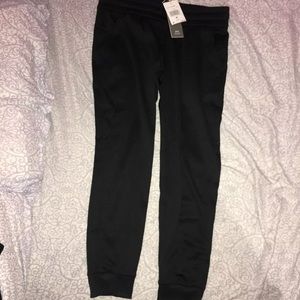 adidas black joggers!